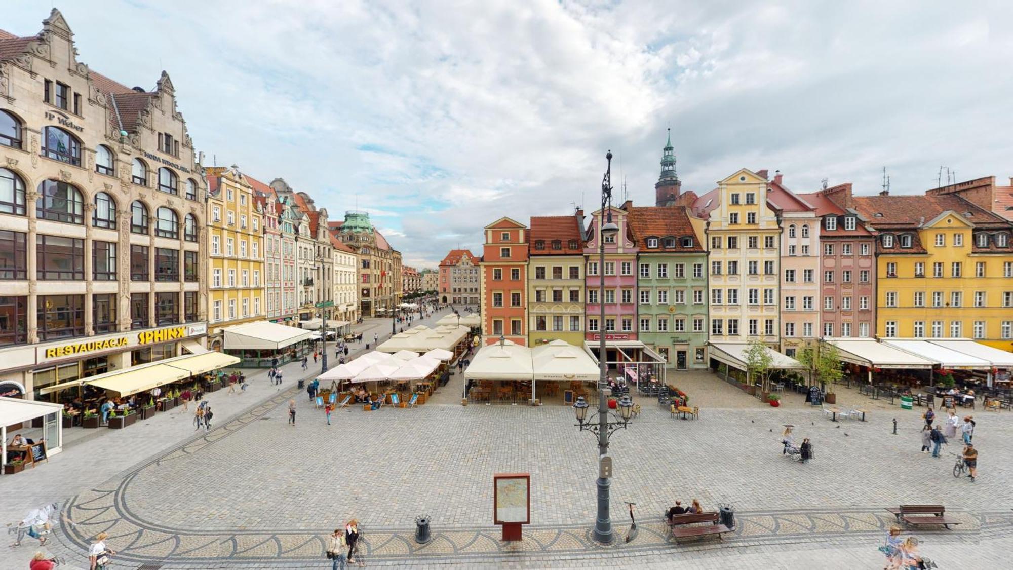 Appartement Widok Na Rynek à Wrocław Extérieur photo